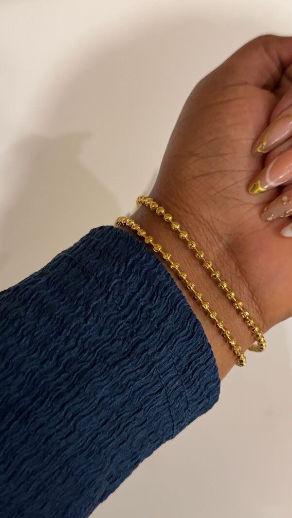 Gold replica bracelet