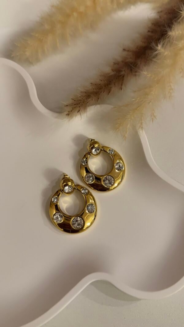 Zirconium earring