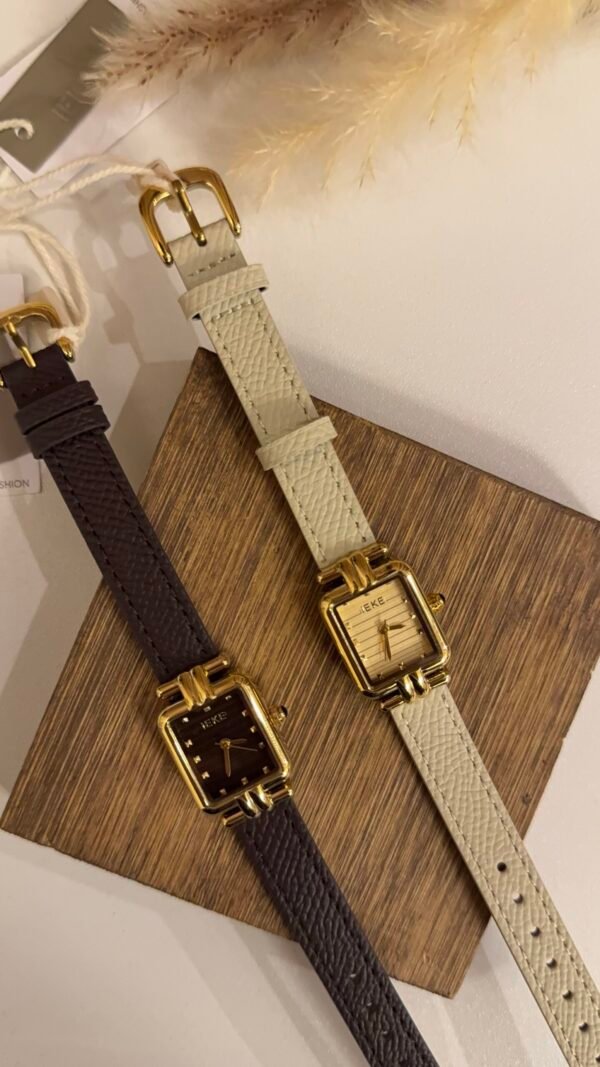 T shaped belt watch
