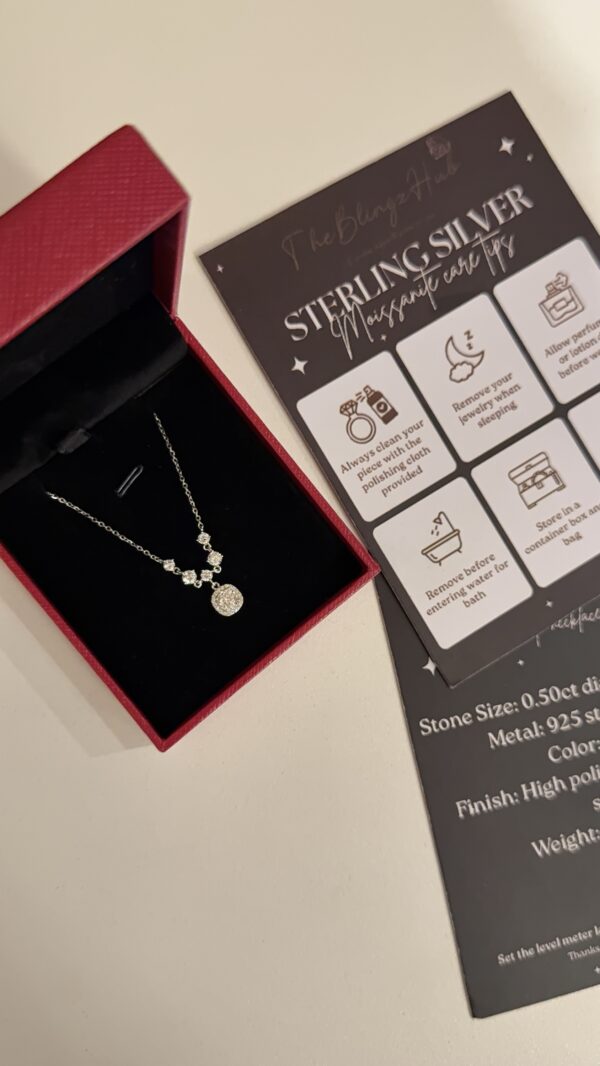 S925 Moissanite necklace